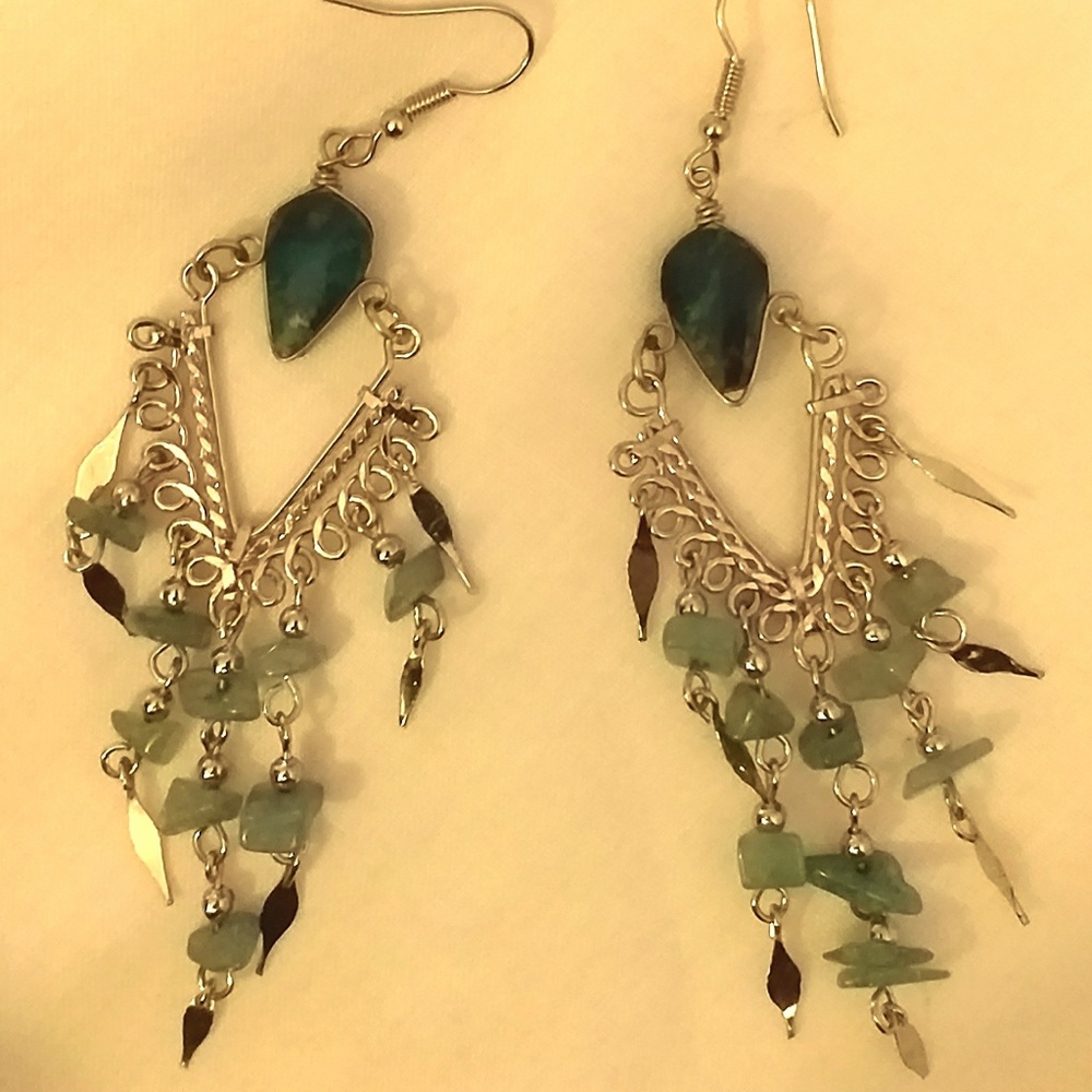 Native American, Turquoise Earrings